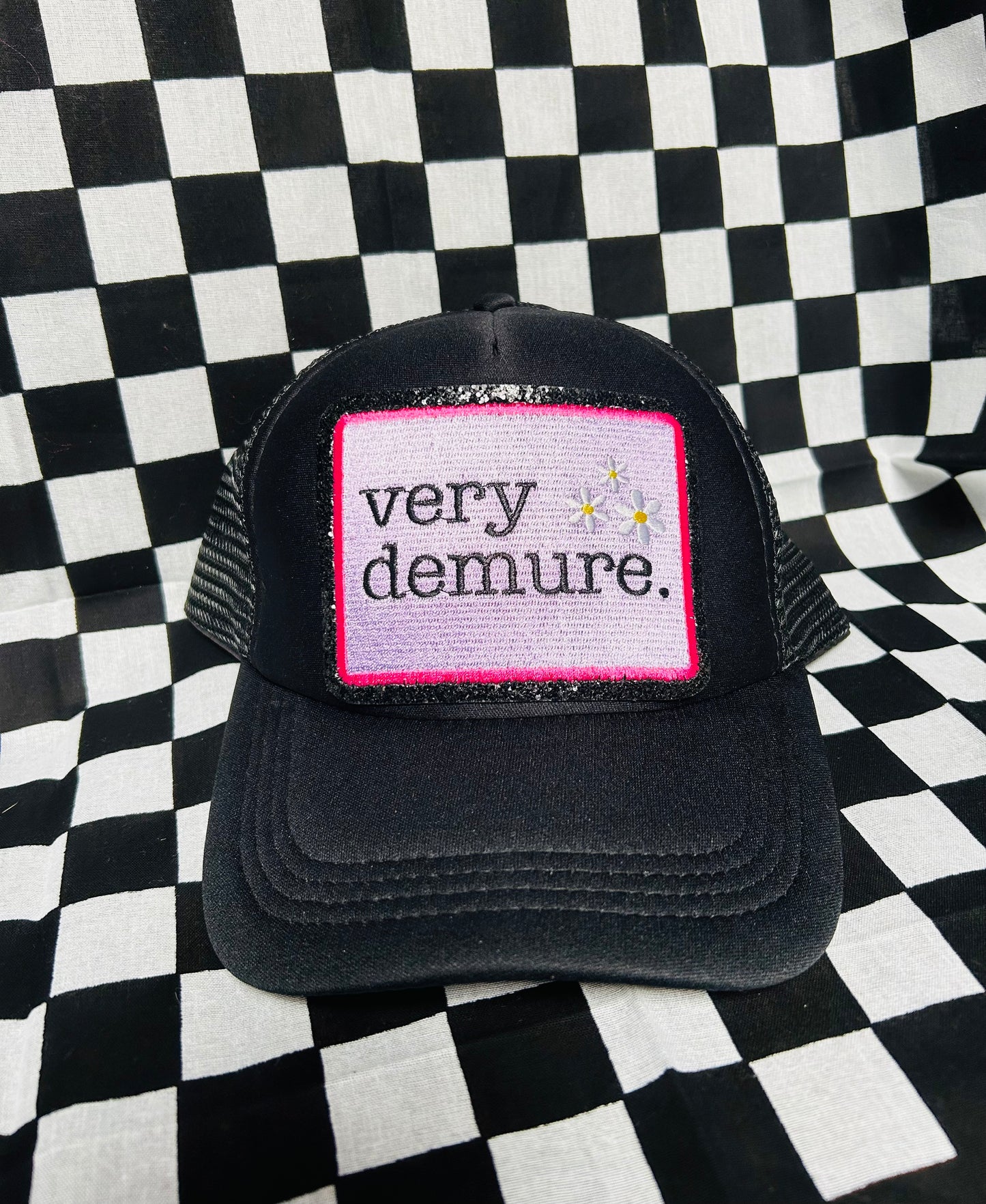 Custom Very Demure Trucker Hat