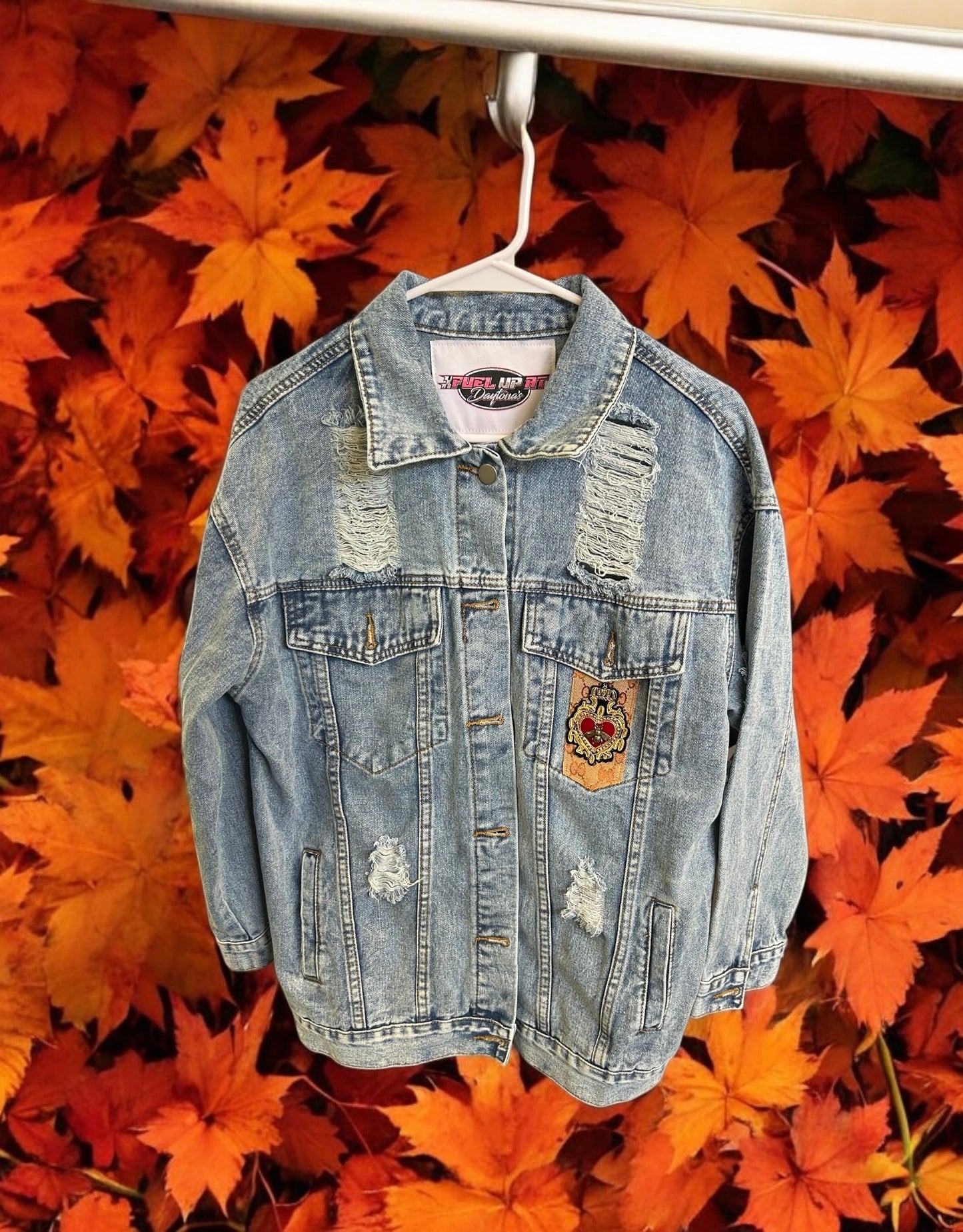 Custom Gucci Jean Jacket