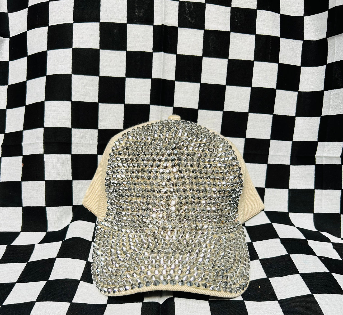 Rhinestone Ball Caps