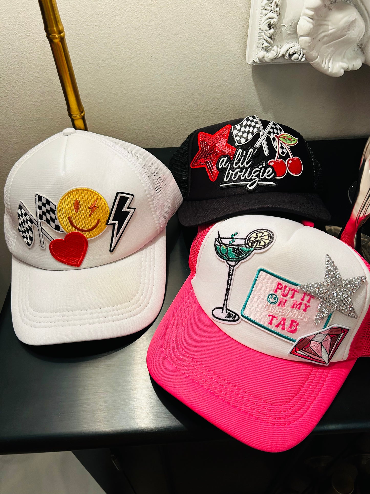Custom Trucker Hat (4 patches)
