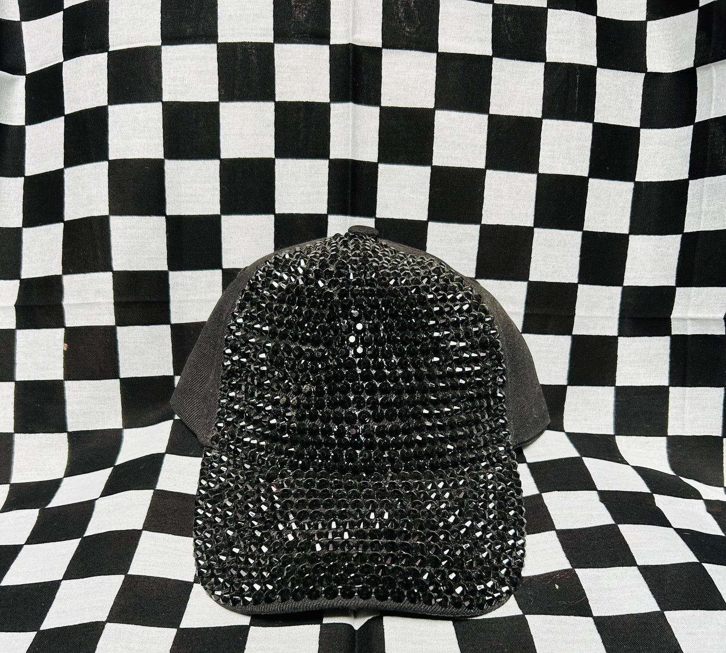 Rhinestone Ball Caps