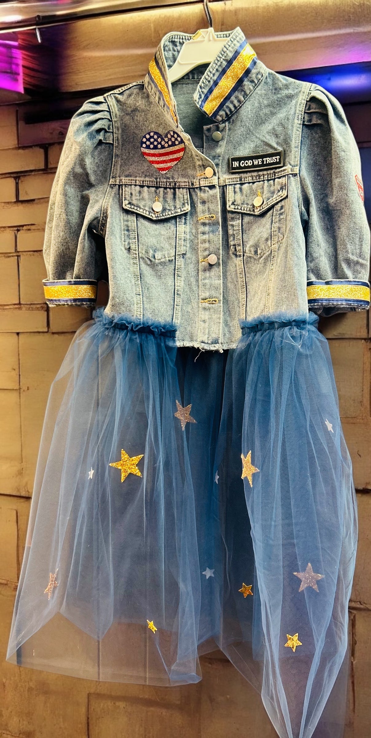 Custom USA Jean Jacket