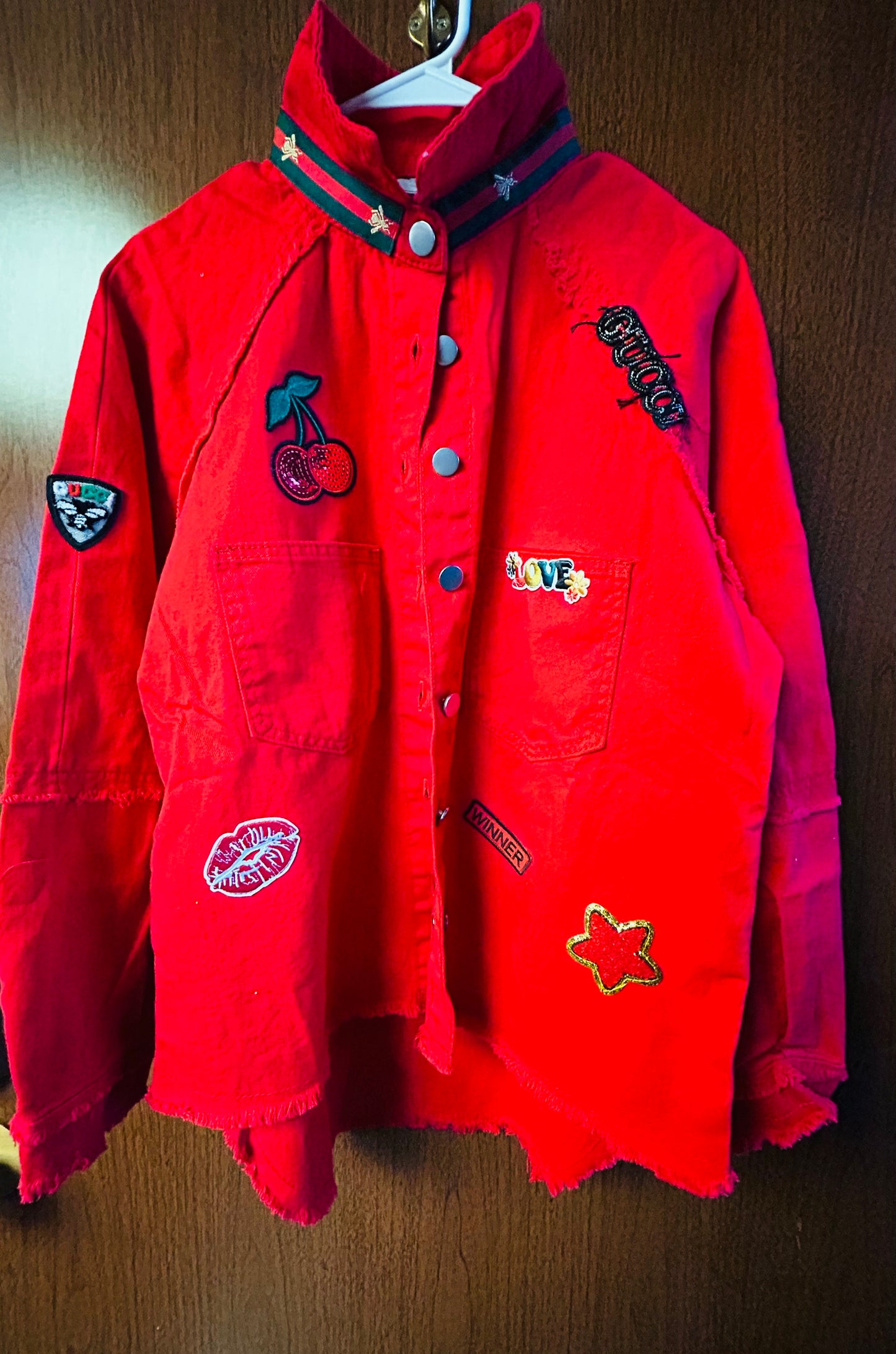 Custom Gucci Denim Jacket