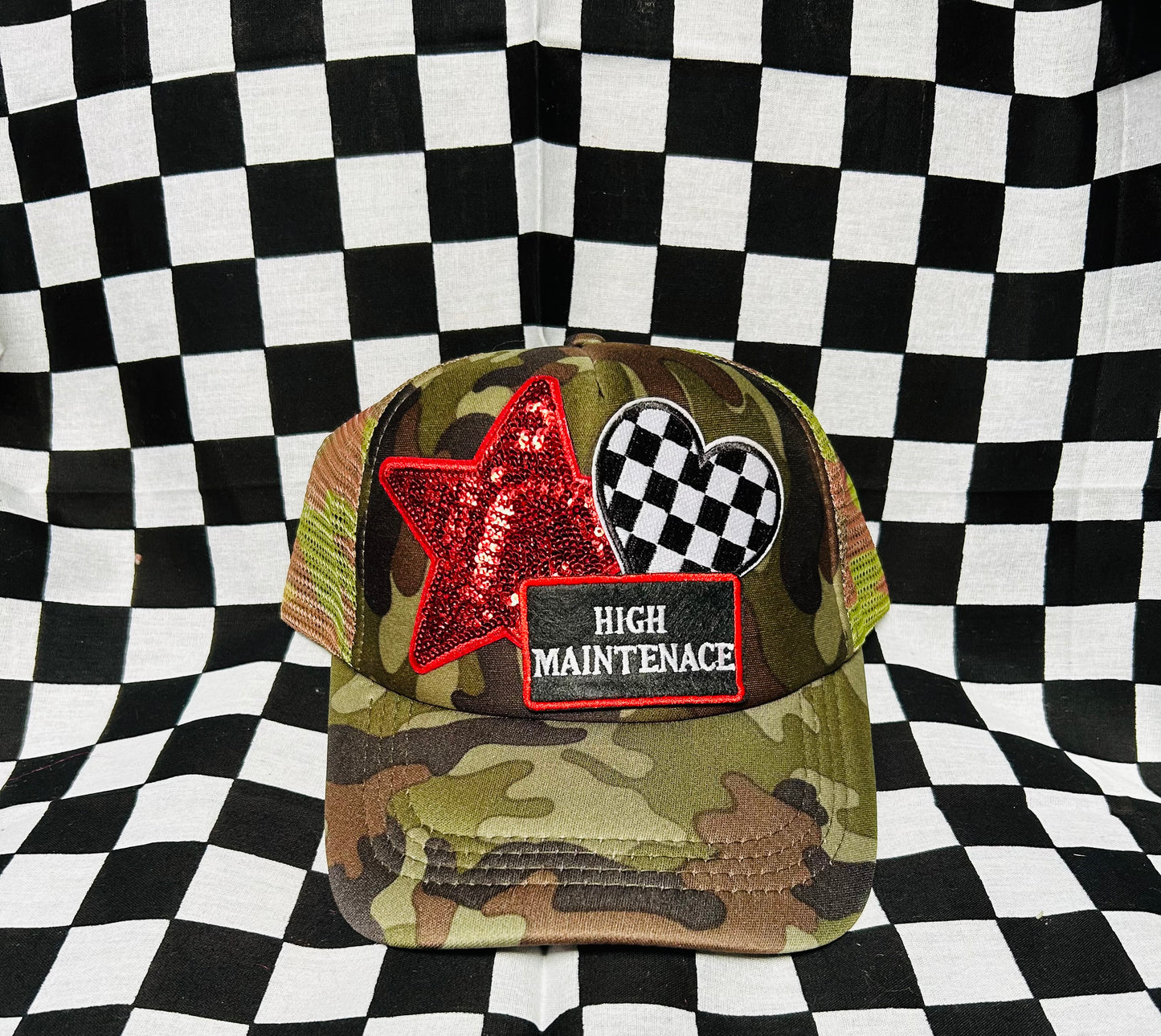 Custom Camo Trucker Hat