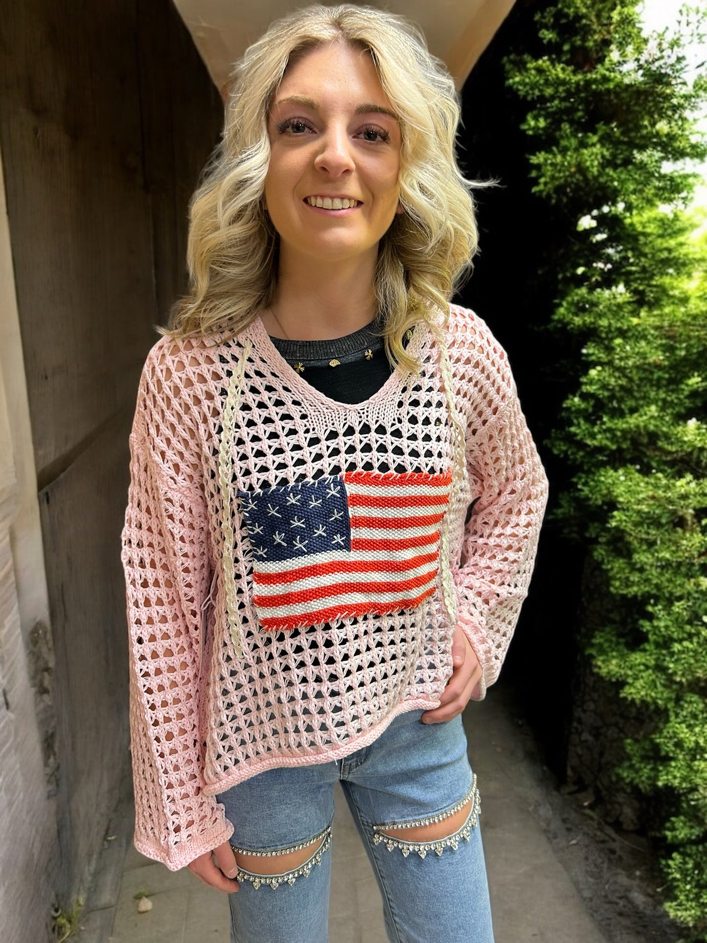 USA Thin Sweater