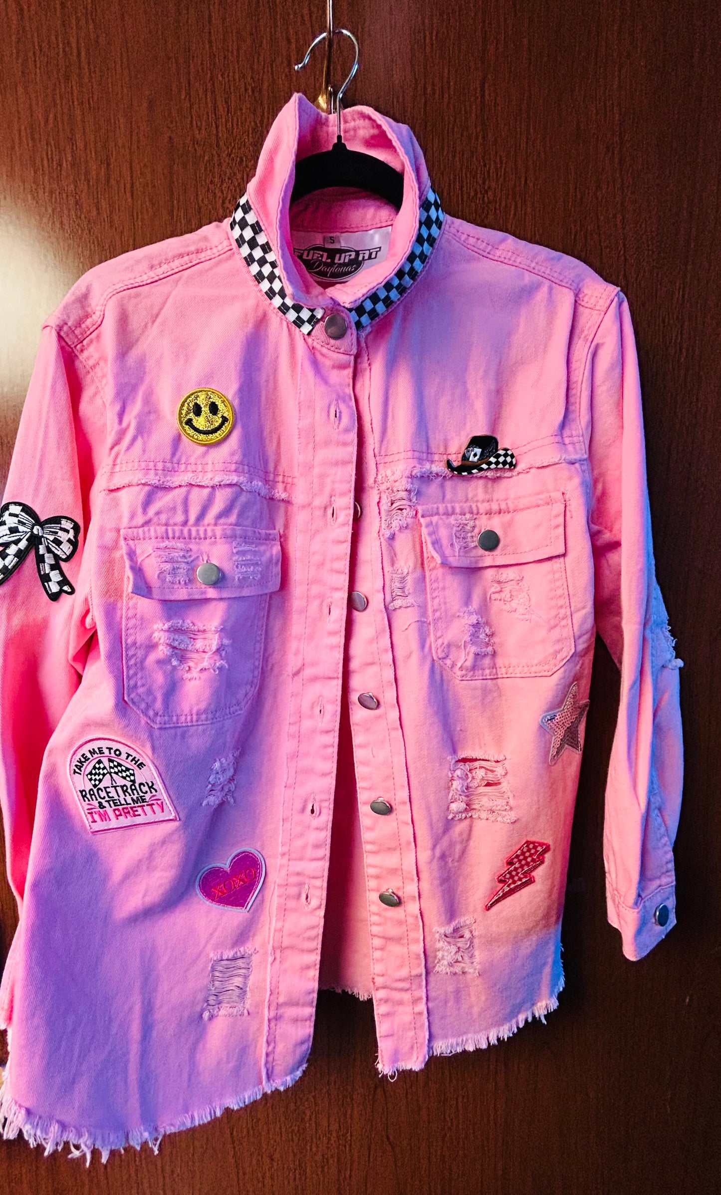 Custom Louis Vuitton Denim Jacket