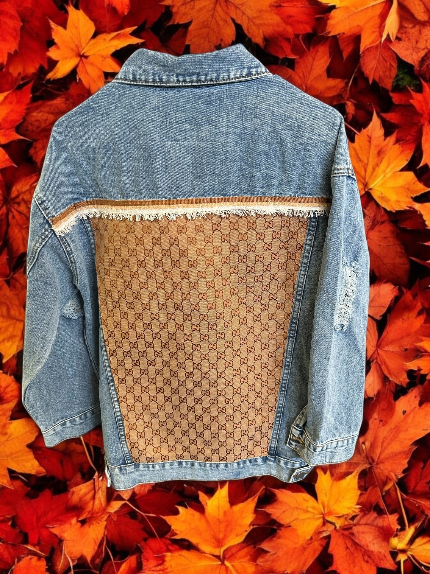 Custom Gucci Jean Jacket