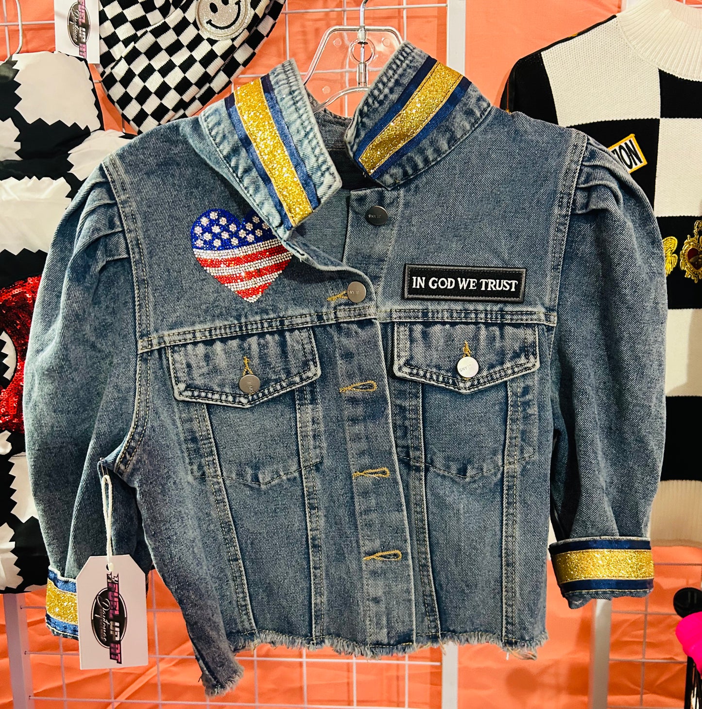 Custom USA Jean Jacket