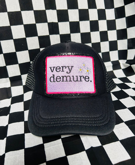 Custom Very Demure Trucker Hat
