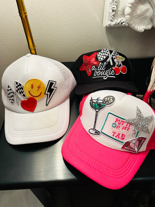 Custom Trucker Hat (4 patches)