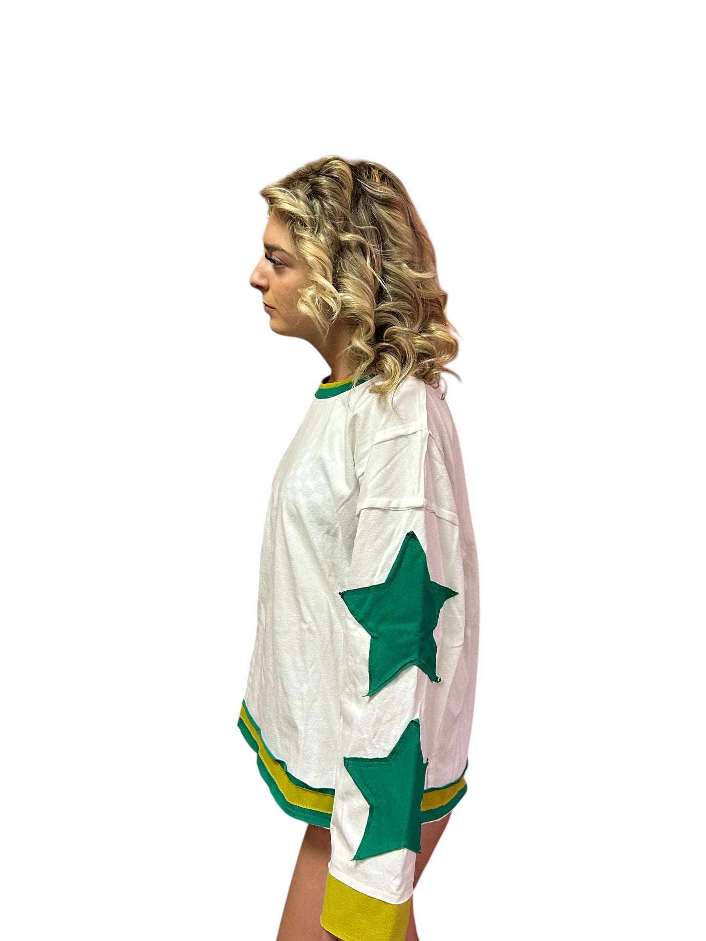 Long Sleeve Shirt w Star Patches