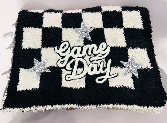 Custom Checkered Game Day Scarf