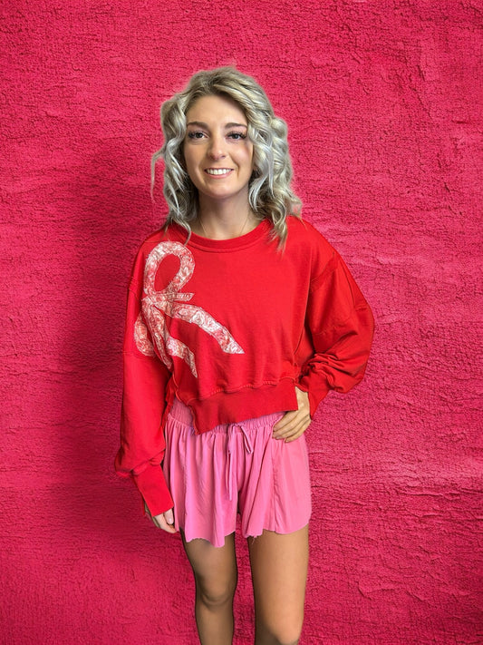 Customized Bow Sweater