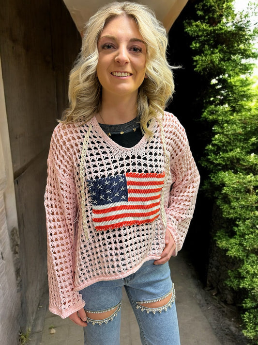 USA Thin Sweater