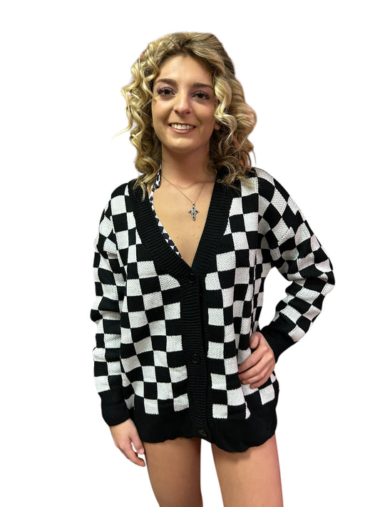 Checkered Sweater