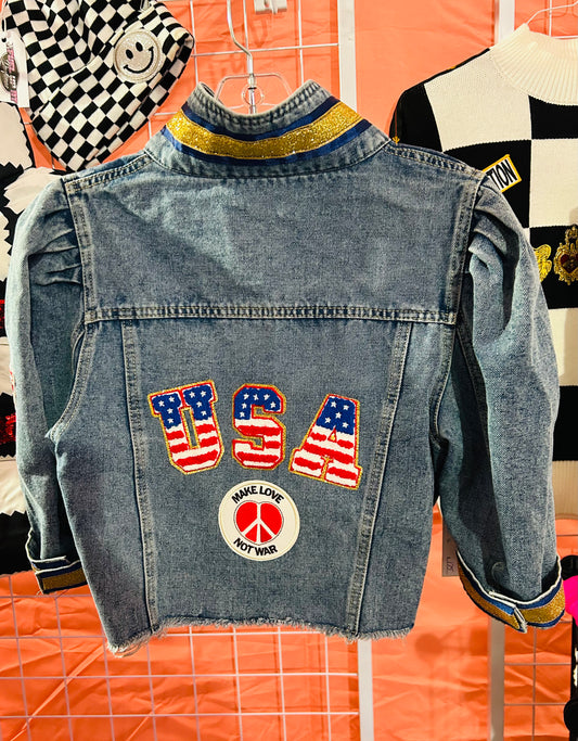 Custom USA Jean Jacket
