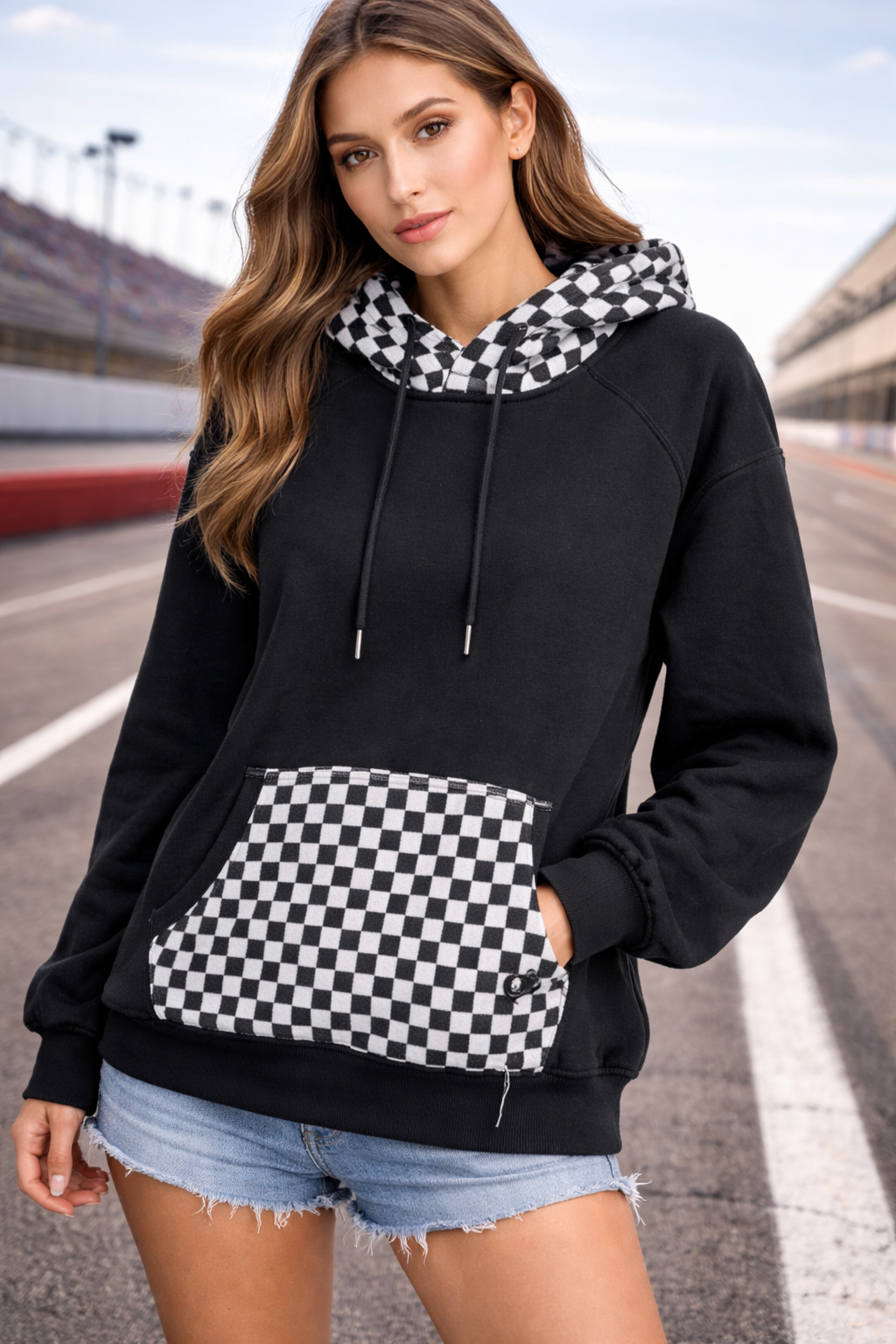 Checkered Hoodie