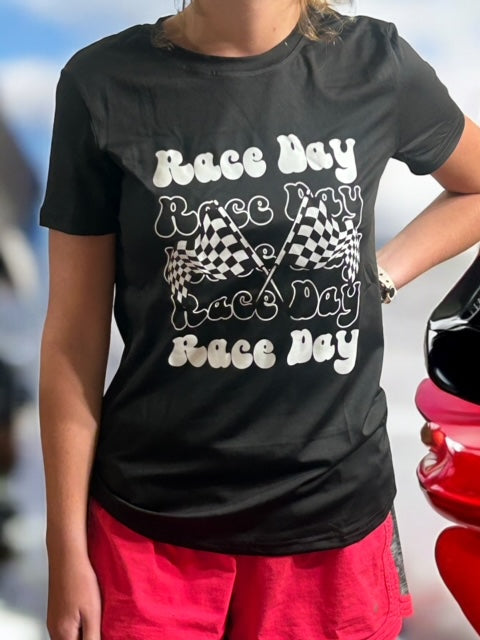 Crew Neck Race Day Shirt